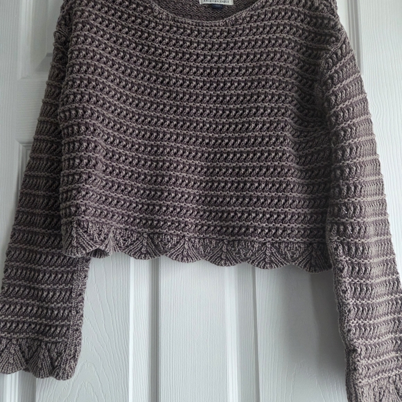 American Eagle Outfitters Sweaters - American Eagle Outfitters Textured Knit Sweater - Taupe